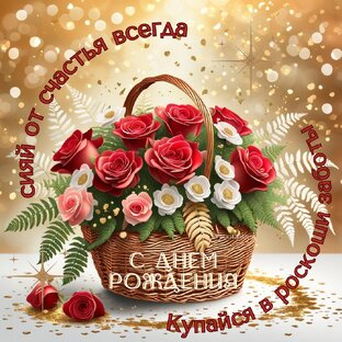 Открытки С Днем Рождения для женщин 
