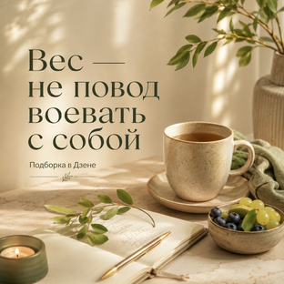 Вес — не повод воевать с собой