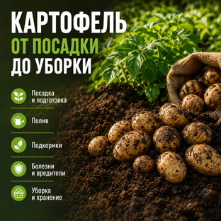 Как вырастить крупный картофель без ошибок