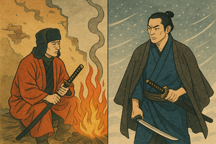 Белый самурай — Красный самурай. Историко-приключенческая повесть.