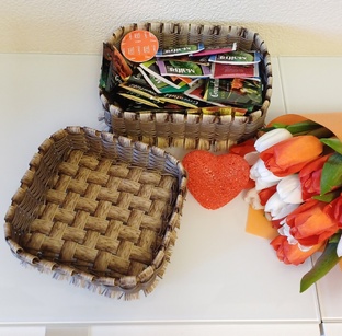 Плетение из ленты ❤️