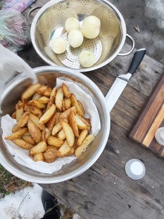 Еда, рецепты дачных блюд на казане и мангале