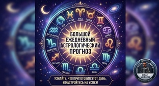 🌟 БОЛЬШОЙ ЕЖЕДНЕВНЫЙ АСТРОЛОГИЧЕСКИЙ ПРОГНОЗ 🌟