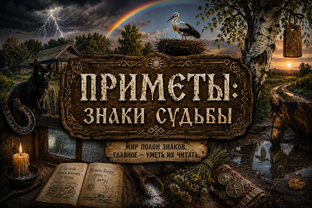 Приметы: знаки судьбы