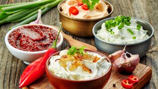 Соусы и закуски