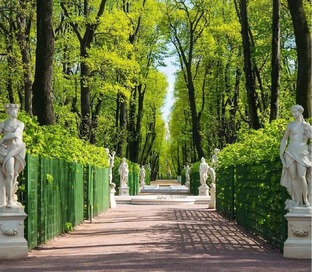 Летний сад в Санкт-Петербурге 