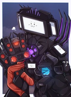 защита башни скибиди