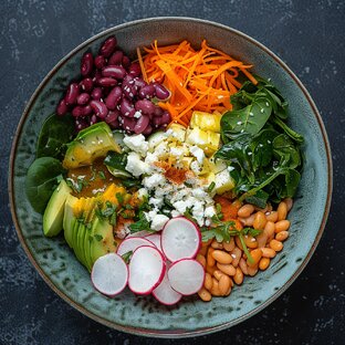 Зелёный фуршет: Салаты и закуски для истинных гурманов