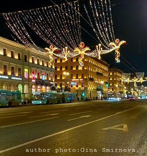 Новогодний Санкт-Петербург.