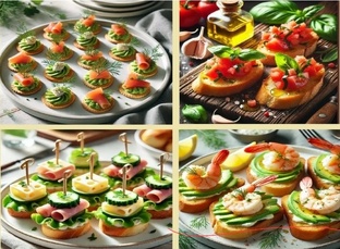 Закуски: Первый аккорд вкуса!