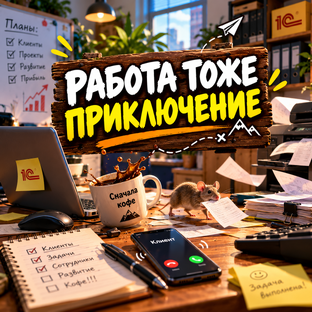 Работа тоже приключение