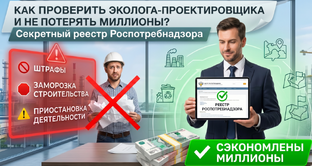 Как проверить подрядчика по СЗЗ и НДВ в реестре Роспотребнадзора за 5 минут