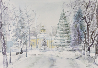 Подробные мастер-классы по акварели