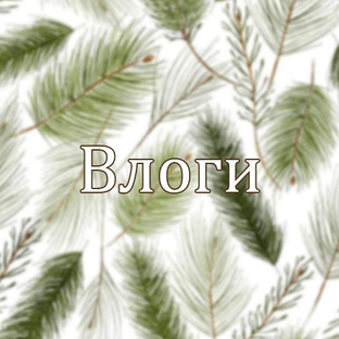Влоги.
