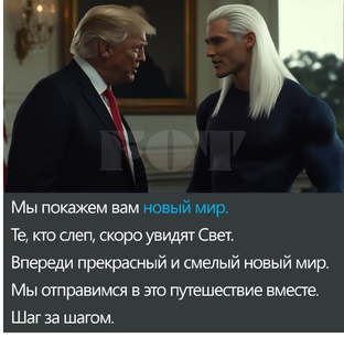 О связи Трампа с Галактической Федерацией Света
