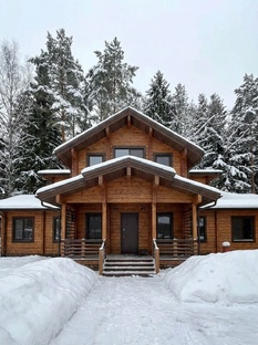 ДОМ НА РЕКЕ дом из клееного бруса