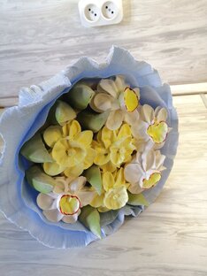 Зефирные букетики 