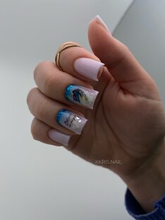 Зимние ноготки ❄️