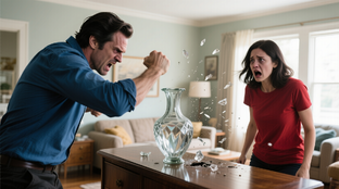 — Ты разрушила нашу семью! — зарыдал муж, разбивая вазу моей бабушки кулаком