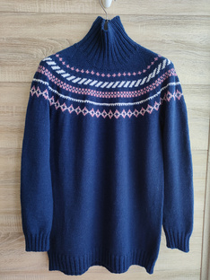 Тёмно-синий свитер