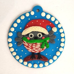 Пластилиновые подвески 