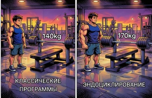 Как тренироваться десятилетиями без плато. Эндоциклирование для натуралов