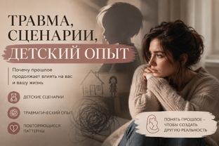 Травма, сценарии, детский опыт