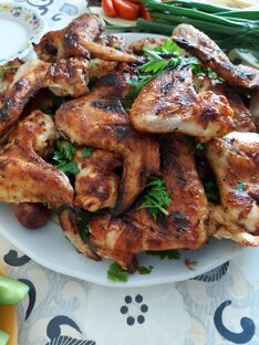 Супер вкусные крылышки. 
