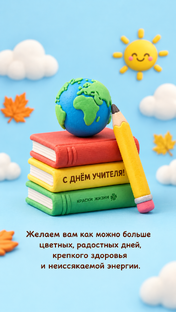 С Днём учителя 