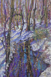 Пейзажи пастелью