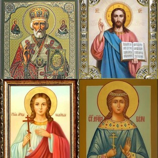 Божьи иконы и благодать