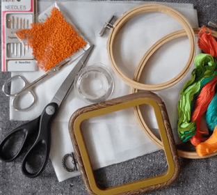 Продолжаем вышивать