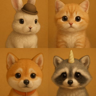 AI-Зверята: Милота без границ