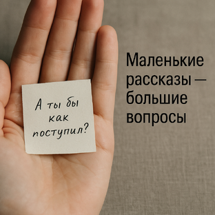 Маленькие рассказы — большие вопросы.
