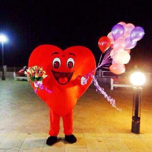 Ростовая кукла Сердце