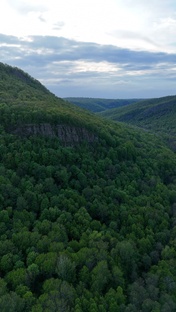 С квадрокоптера!