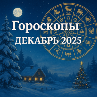 ГОРОСКОПЫ ДЕКАБРЬ 2025