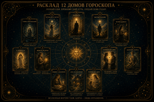 Годовой расклад 12 домов