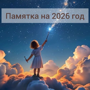Памятка на 2026 год