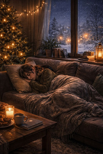 Зимняя сказка Дины