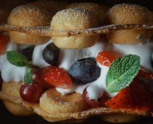 Готовим гонконгские вафли из смеси