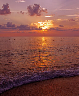 Каждый закат как произведение искуства