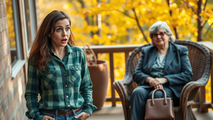 — Мы с вашим сыном давно развелись, что вы делаете на моей даче?