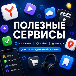 Полезные сервисы, приложения и находки для повседневной жизни