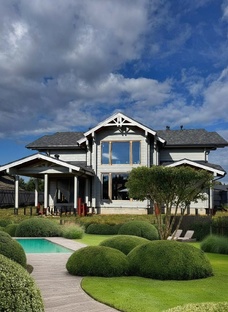 ГРЕЙЛЭНД дом из клееного бруса с гостевым домом