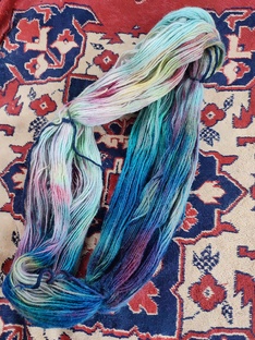 Крашу пряжу