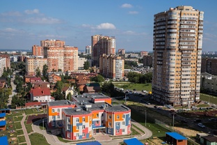 Новые ЖК и старые районы Тулы