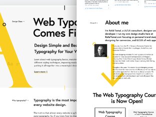 Работа с текстом и типографикой