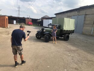 В Краснодаре создают "игровые" Полуторки и другие машины для кино.