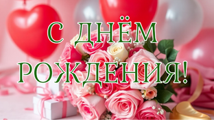 С днём рождения! 